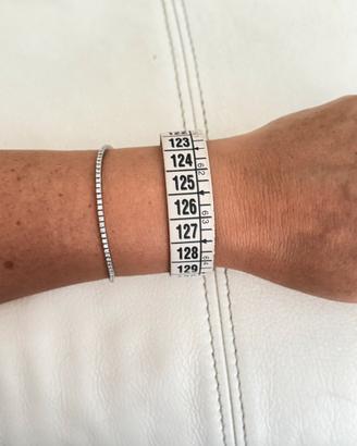 Bracciale originale Il Centimetro pelle e calamita