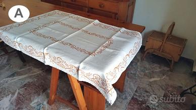 Tovaglie Romagnole Stampate a Ruggine