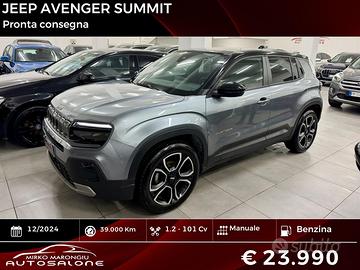 Jeep Avenger 1.2 Turbo 100 CV Summit FINANZIABILE