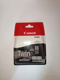Cartuccia Canon twin 525 nero nuova originale