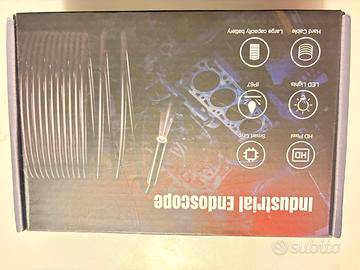 Endoscopio industriale HD impermeabile IP67. LED