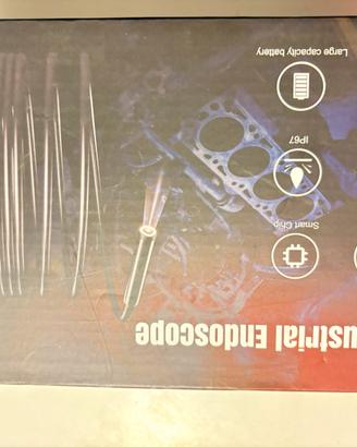 Endoscopio industriale HD impermeabile IP67. LED