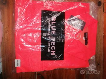 11 giubbini altavisibilità, blue tech