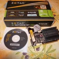 Scheda video Zotac  Geforce GT 730 2 Gb ddr3