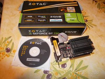 Scheda video Zotac  Geforce GT 730 2 Gb ddr3