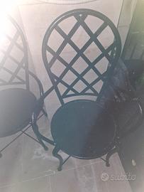 sedie di ferro