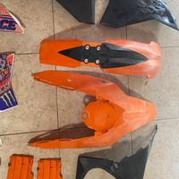 plastiche ktm exc 08 12 sx 07 11