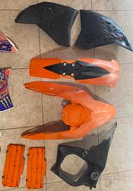 plastiche ktm exc 08 12 sx 07 11