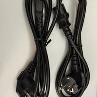 Coppia cavi alimentazionne PC