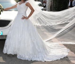 Abito da sposa principesco