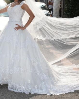 Abito da sposa principesco