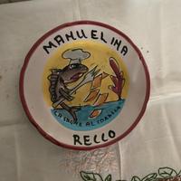 Piatto del Buon Ricordo Ristorante La Manuelina