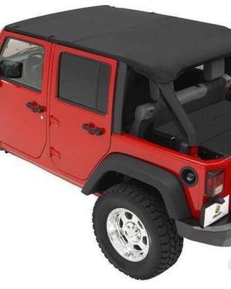Bestop Header Safari Bikini Top JEEP Wrangler JK