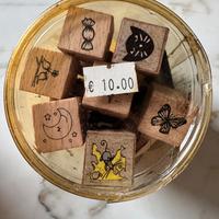 Timbri in legno per bambini