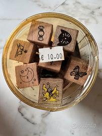 Timbri in legno per bambini