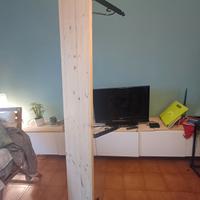 scrivania 200cmx40cm da muro