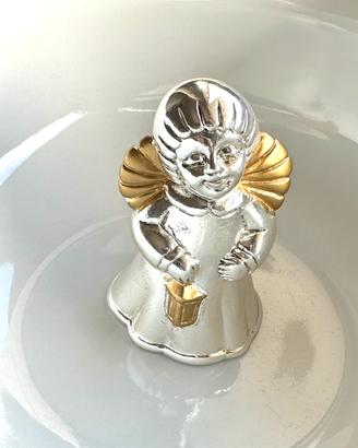 Angioletto PAM in argento 925 e oro - artigianato