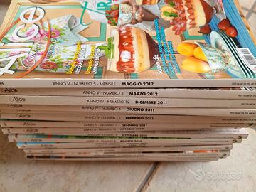 Lotto rivista cucina Alice