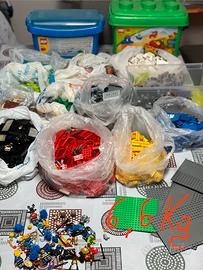 Lotto 6,6 kg pezzi  LEGO  + Rari