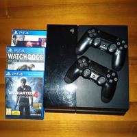 PS4 + 2 Joystick e Giochi