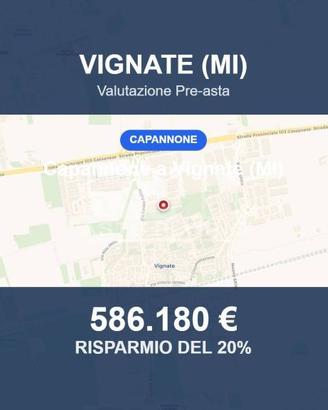 Immobile in asta di 1870 m² a Vignate