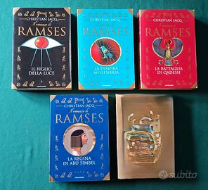 Serie 4 LIBRI IL ROMANZO DI RAMSES -CHRISTIAN JACQ