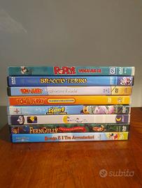 8 Custodie Cartoni Animati senza DVD