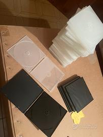 Custodie vuote SLIM per CD/DVD