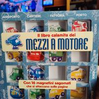 il libro calamita dei mezzi a motore
