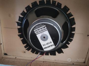 cono celestion g12t made in Uk 