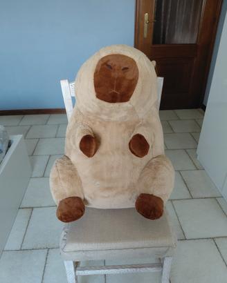 peluche capibara gigante XXL morbido 