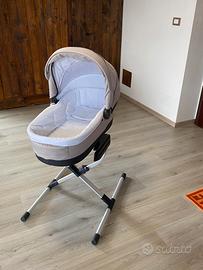 Culla Navicella Inglesina con supporto e kit auto