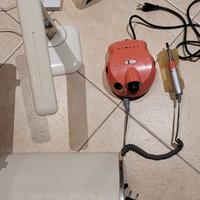 fresa unghie e lampada uv