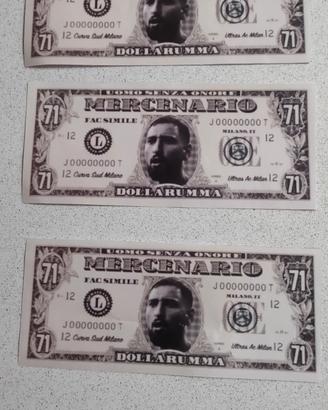 Lotto 3 PZ banconote Dollarumma SALDI 3x2 