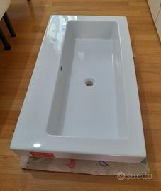 LAVABO INCASSO SOPRAPIANO CM 101x55xh10