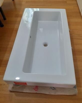 LAVABO INCASSO SOPRAPIANO CM 101x55xh10