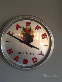 Orologio da parete vintage caffe hardy milano