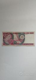 LIRE 100.000 anno 1982 - fds e rara
