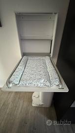 🍼 Fasciatoio da parete pieghevole Badabulle Plouf