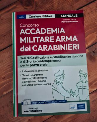 Libro concorso Carabinieri 