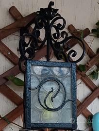 Lampade da esterno in ferro battuto n.3