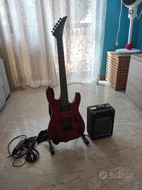 Chitarra elettrica jackson.