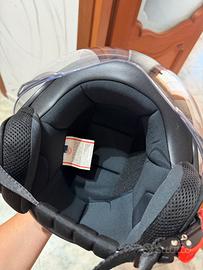 Casco moto dieffe bhr nero