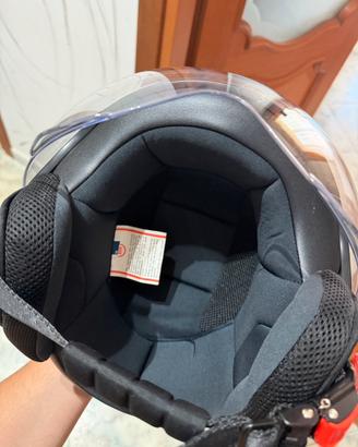 Casco moto dieffe bhr nero