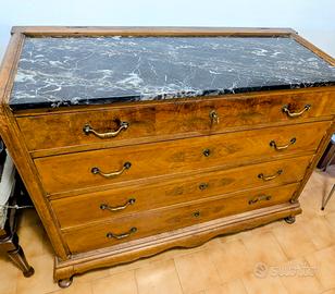 Prestigioso Comò Antico Luigi Filippo 