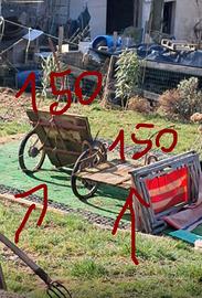 Vecchi Carrilli da giardino