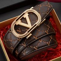 Cintura da Uomo Premium in Vera Pelle Sintetica