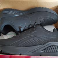 scarpe skechers nere uomo taglia 43