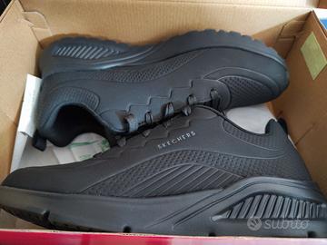 scarpe skechers nere uomo taglia 43