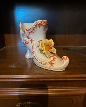 Scarpa vintage decorativa